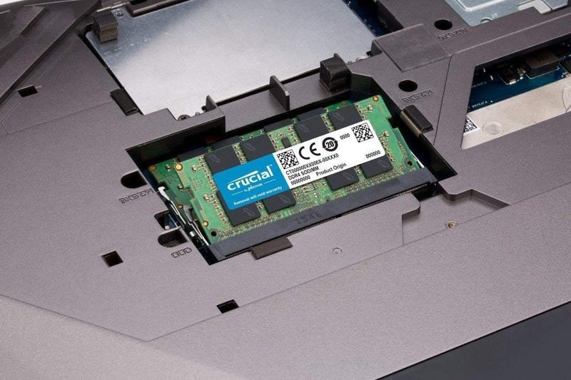 رم لپ تاپ DDR4 دو کاناله 3200 مگاهرتز CL22 کروشیال ظرفیت 16 گیگابایت